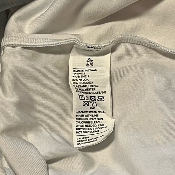 EUC Old Navy Blue Gingham Swim Bottom 👙(XL) - Picture 2 of 2